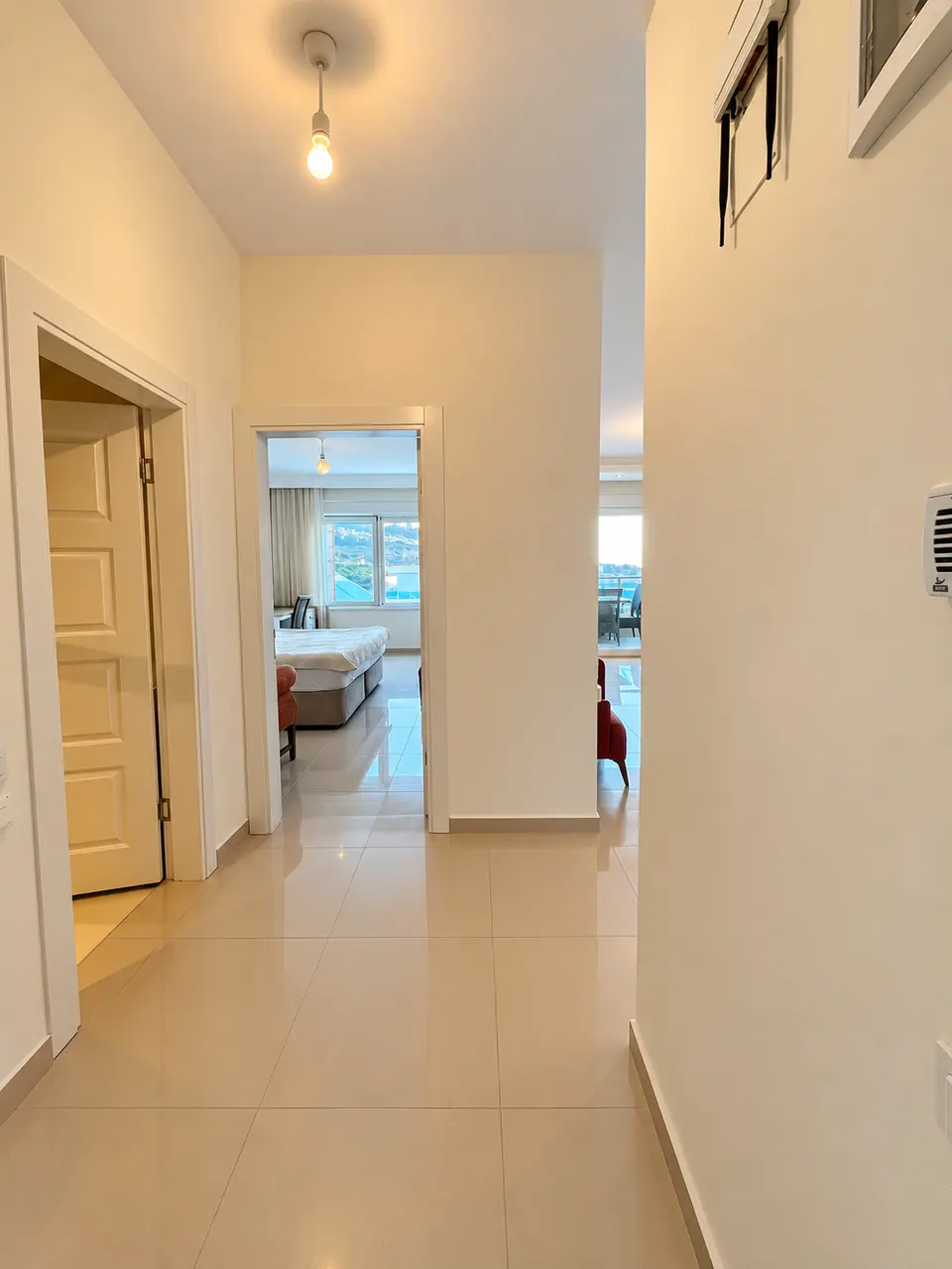 Furnished 1+1, 56.82 m² including balcony, Granada Residence, Kargıcak